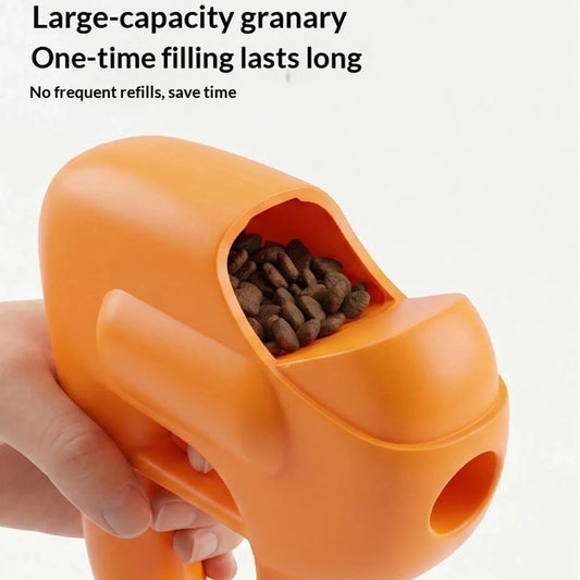 Lanzador Interactivo de Snacks para Perros